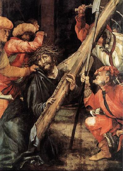 Matthias Grunewald Carrying the Cross oil painting image